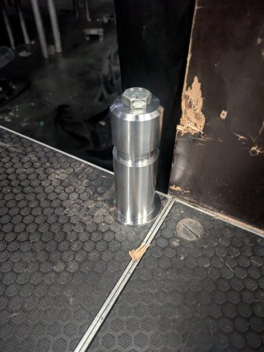 Mild Steel Spigot Machined Handrail Post