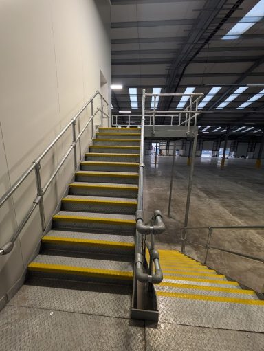 Steel warehouse mezzanine Birmingham